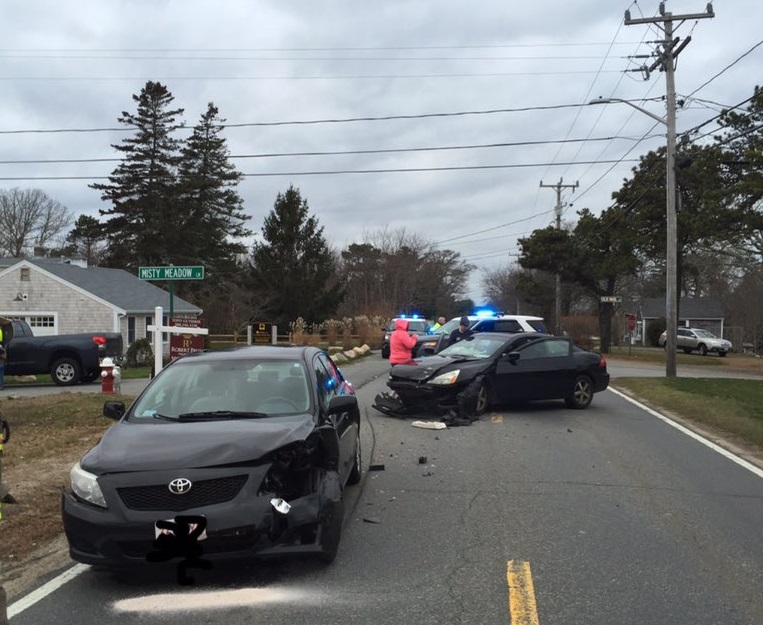 Twovehicle crash in Chatham