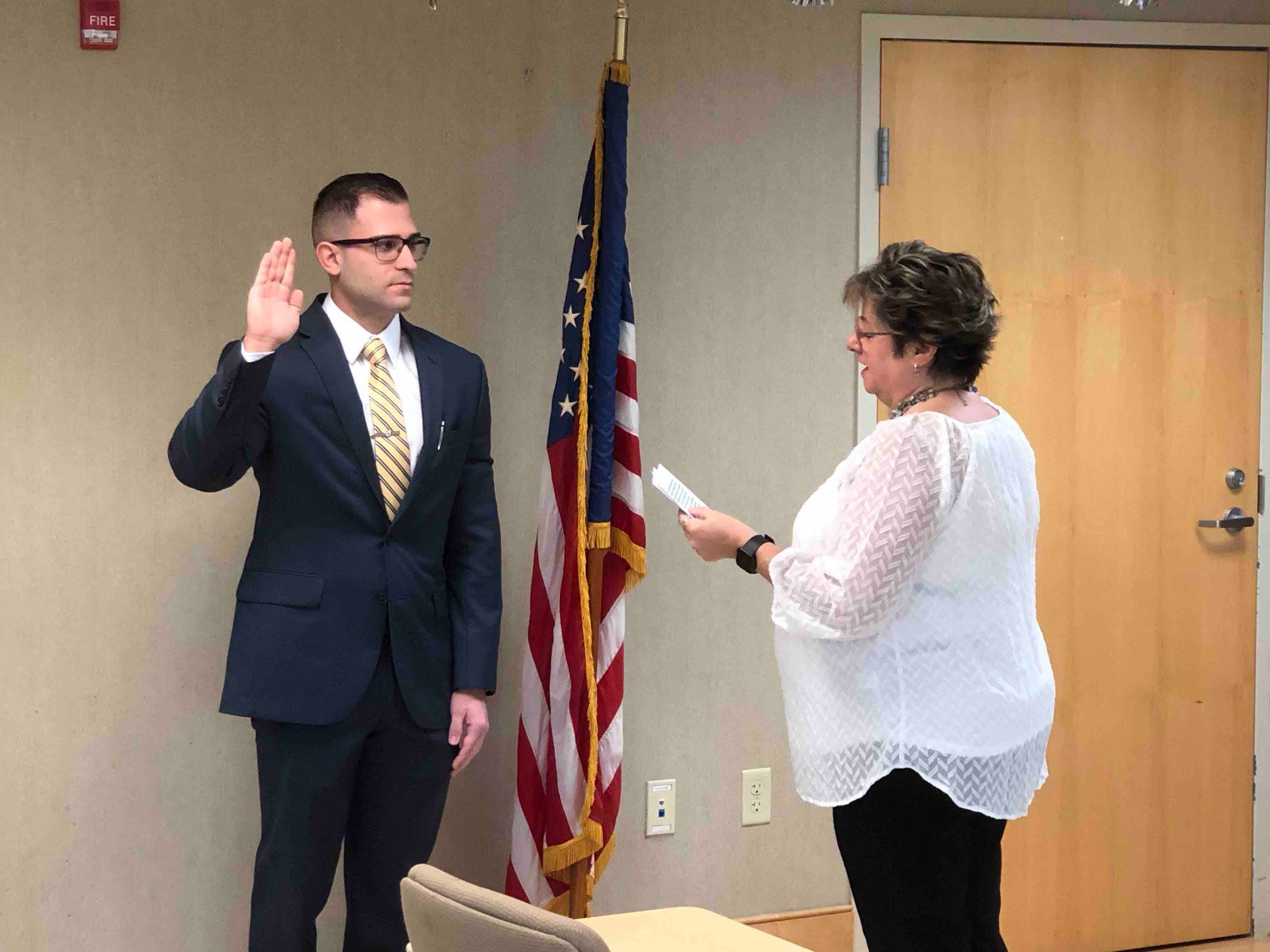 New officer hits the street in Dennis