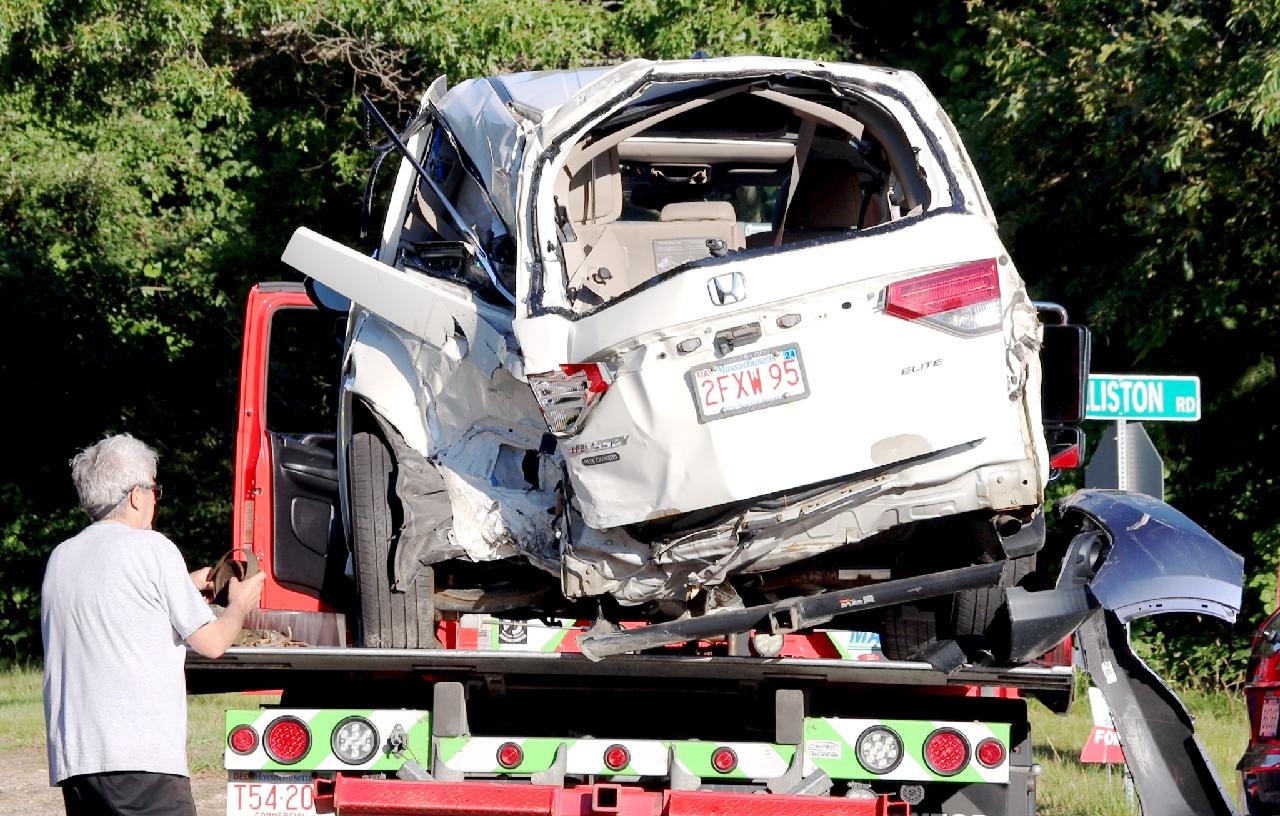 One person seriously injured in three vehicle crash in Bourne that left