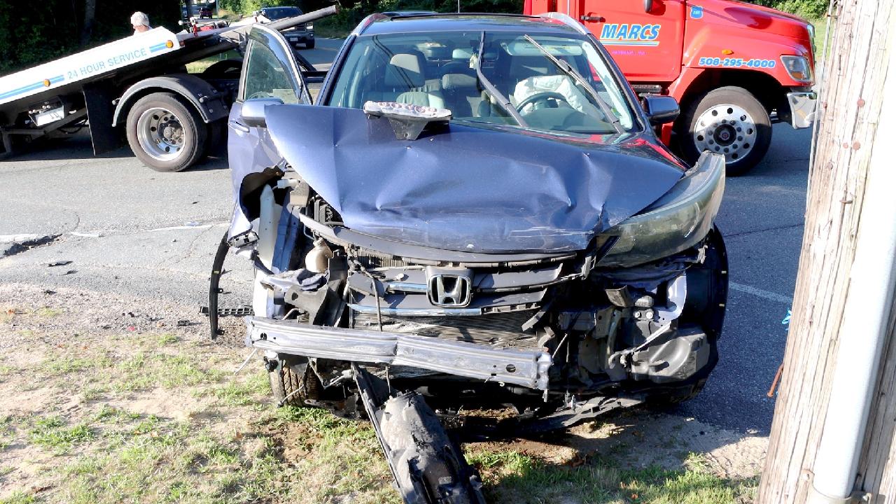 One person seriously injured in three vehicle crash in Bourne that left