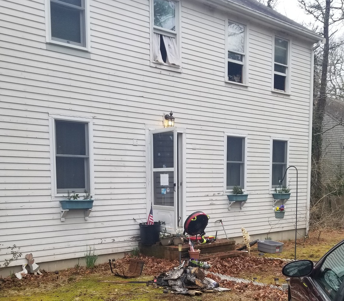 Updated Fire damages house in Brewster