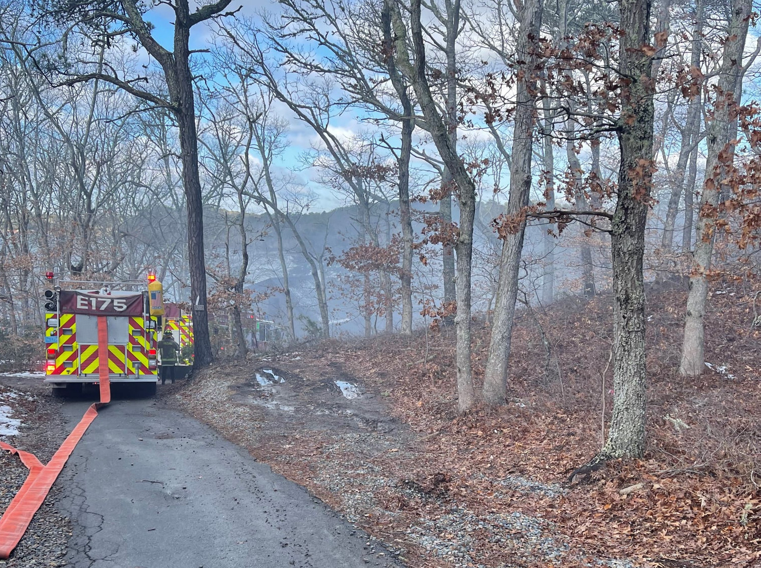 Updated Fire breaks out at house under construction in Brewster