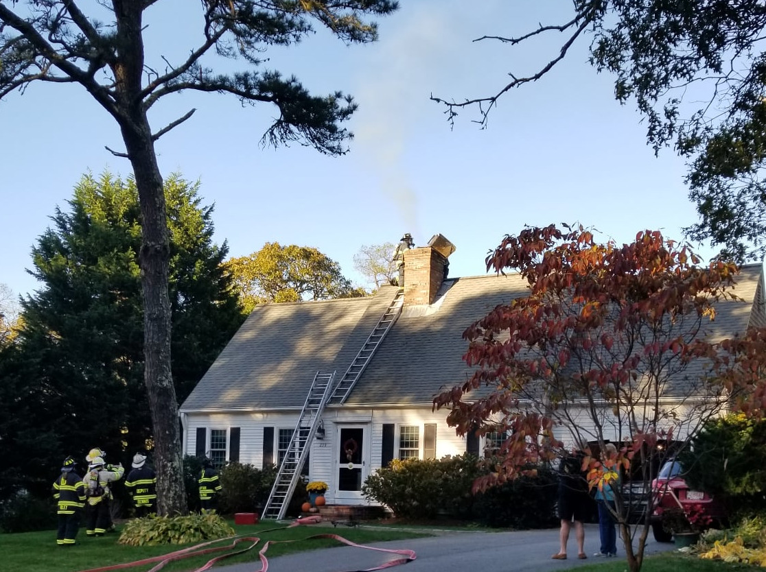 Firefighters respond to possible house fire in Brewster