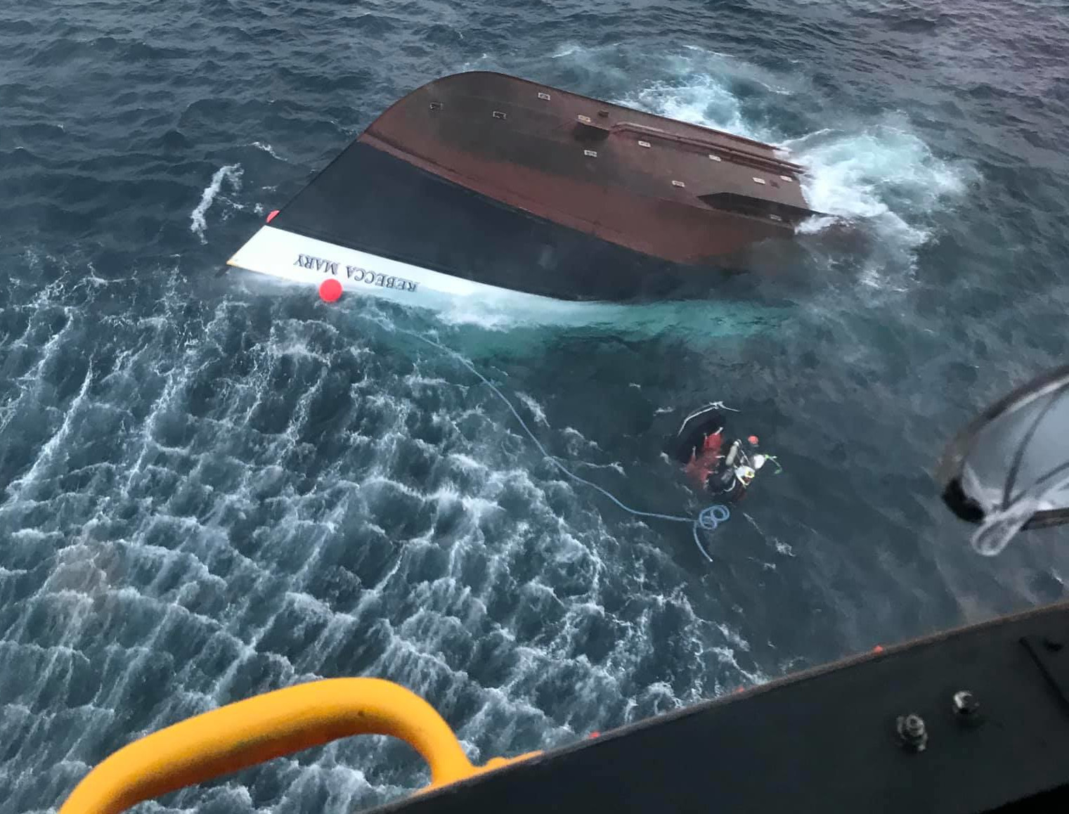 New details Coast Guard rescues four fishermen after fishing boat