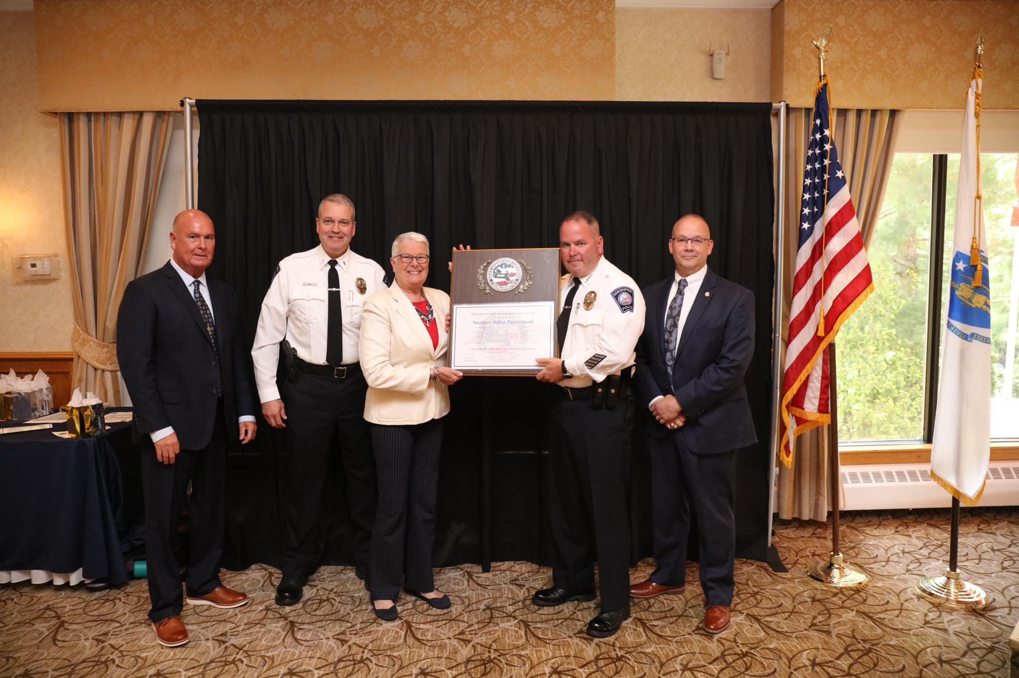 Mashpee Police earns Accreditation through the Massachusetts Police
