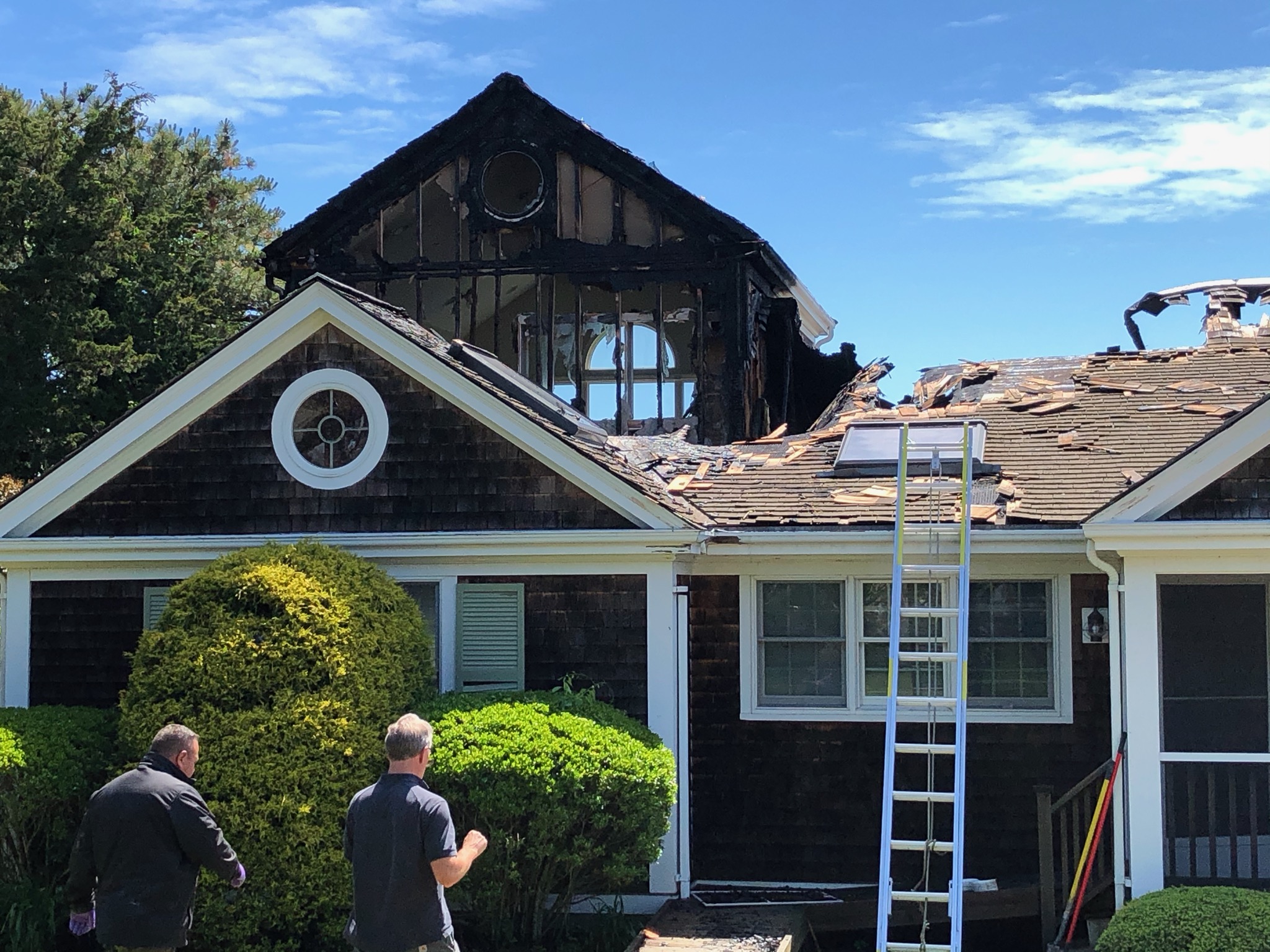 New details and photos Fire heavily damages home in East Orleans