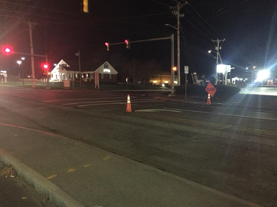 Dennis Police warn of rough road conditions due to construction at