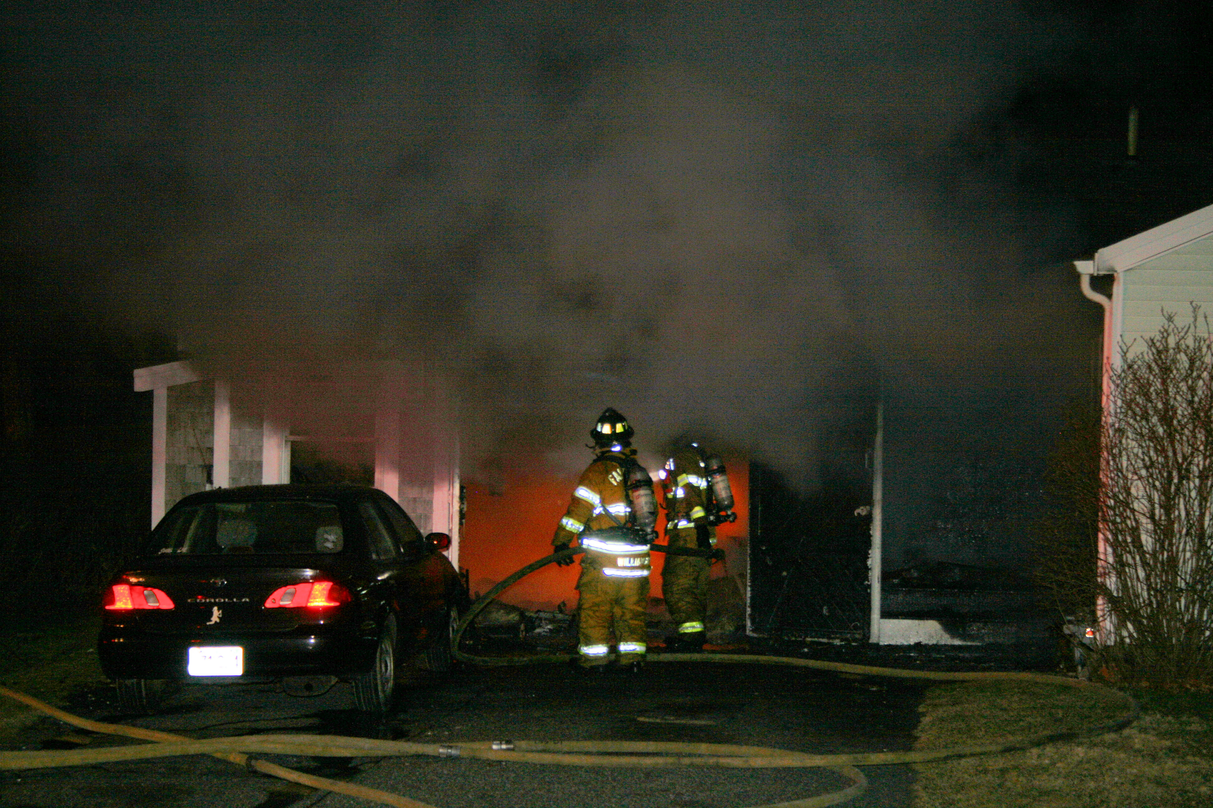 Updated One treated for smoke inhalation after structure fire in