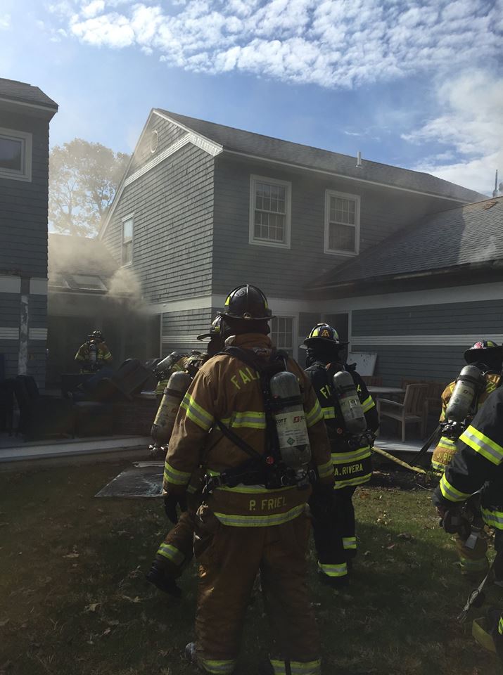 UPDATED Summer house heavily damaged by fire in Falmouth
