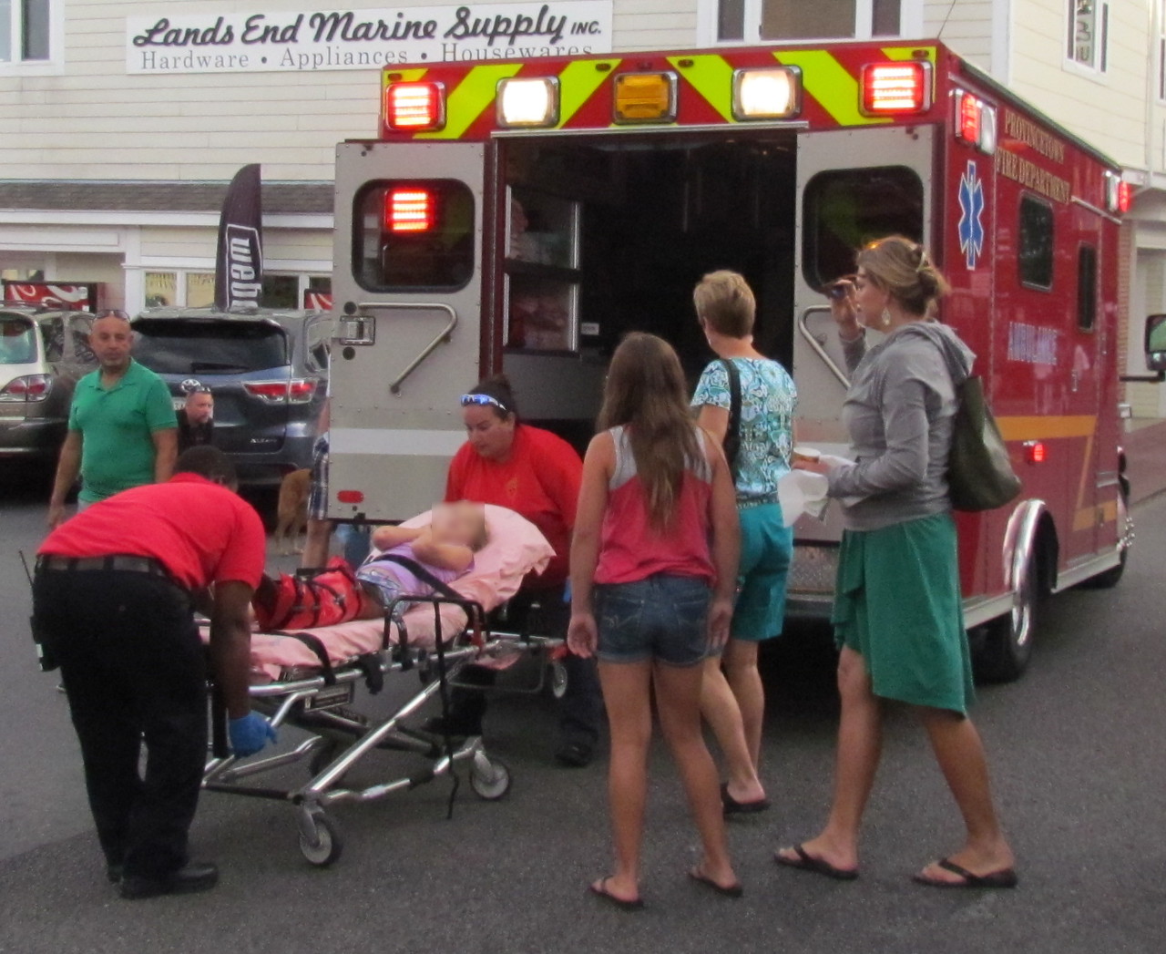 Child struck by bicycle in Provincetown