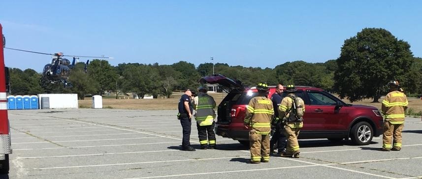 Man airlifted after neardrowning in Sandwich