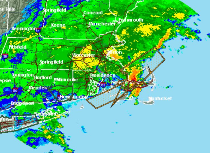 Storms prompt tornado warnings; lightning sparks house fire in Sandwich, tree down on house in