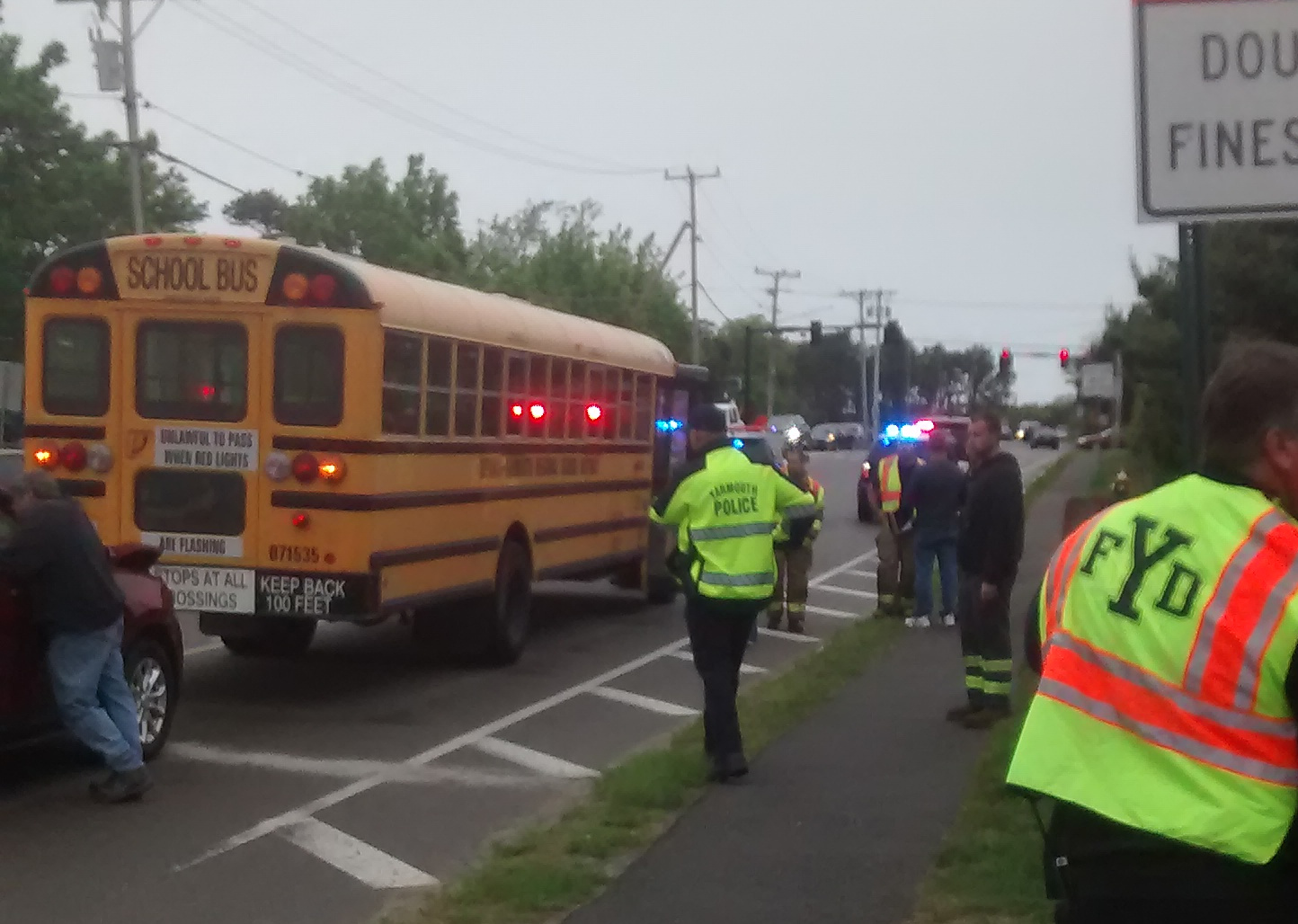 Update Driver to be cited in crash involving school bus
