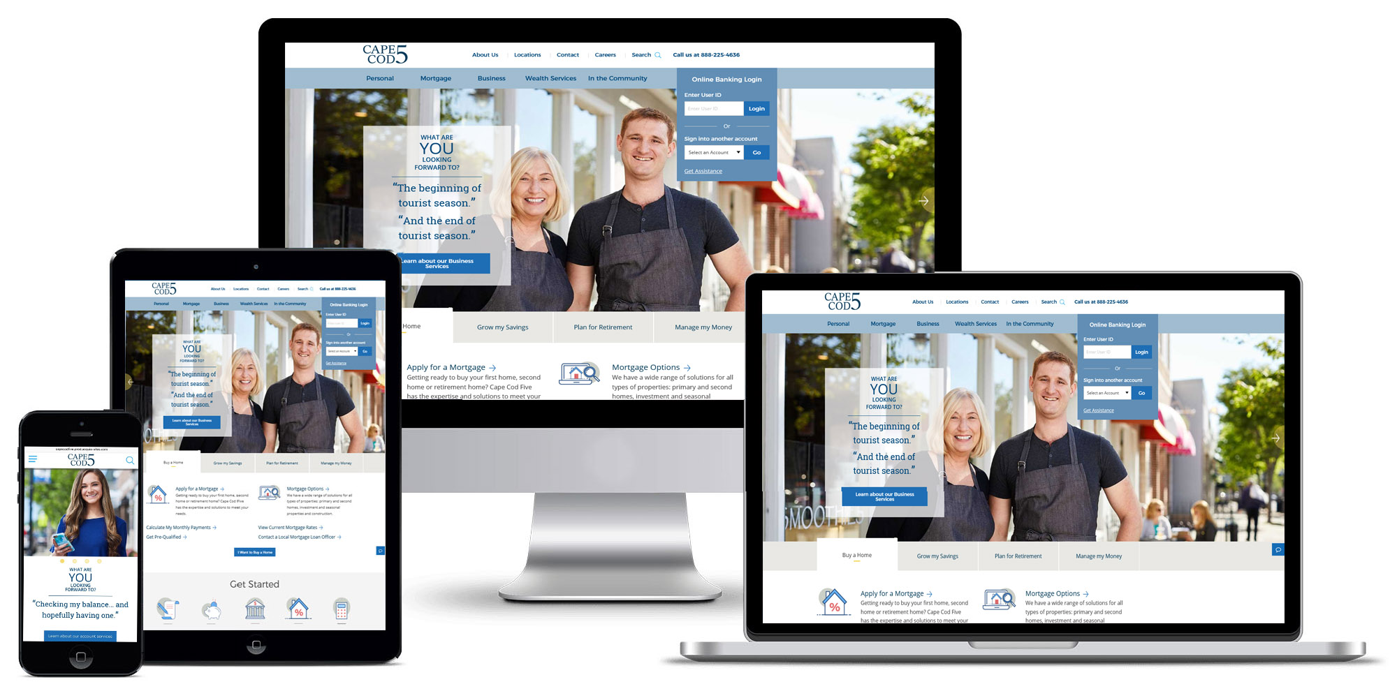 to Our New Website Cape Cod 5