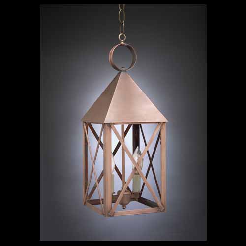 CCL7042 Farmer's XBar Hanging Lantern Cape Cod Lanterns