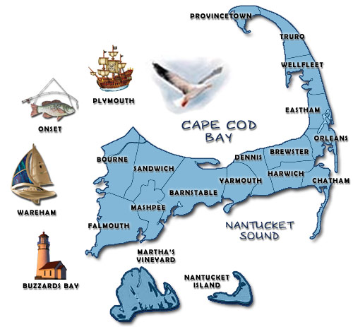 Map Search by Town Cape Cod USA Real Estate