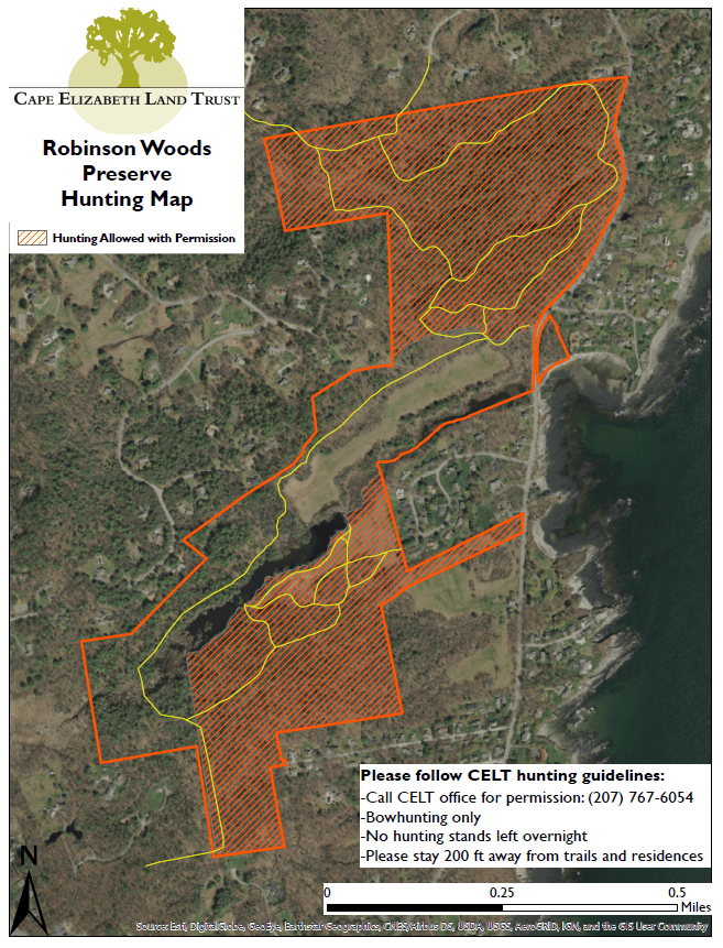Hunting Season Is Here Cape Elizabeth Land Trust