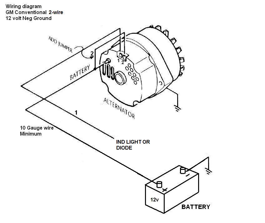 Simple 1 Wire Gm Alternator Wiring Diagram A Step By Guide Moo Simple 1 Wire Gm Alternator Wiring Diagram A Step By Guide Moo
