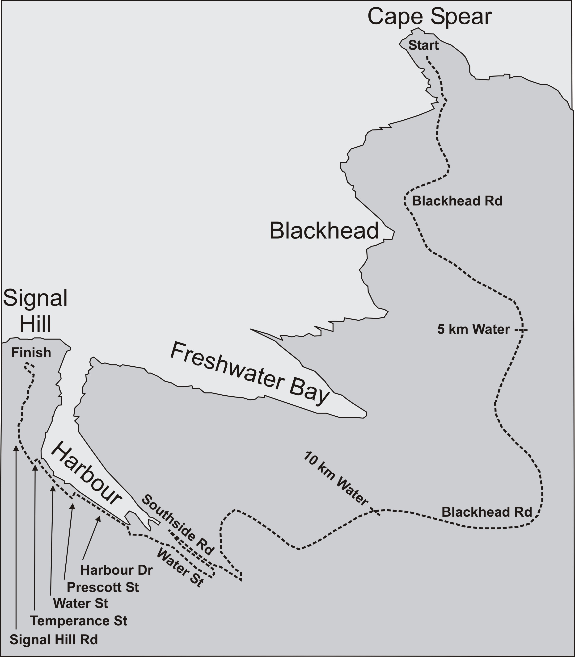 Cape to Cabot Course