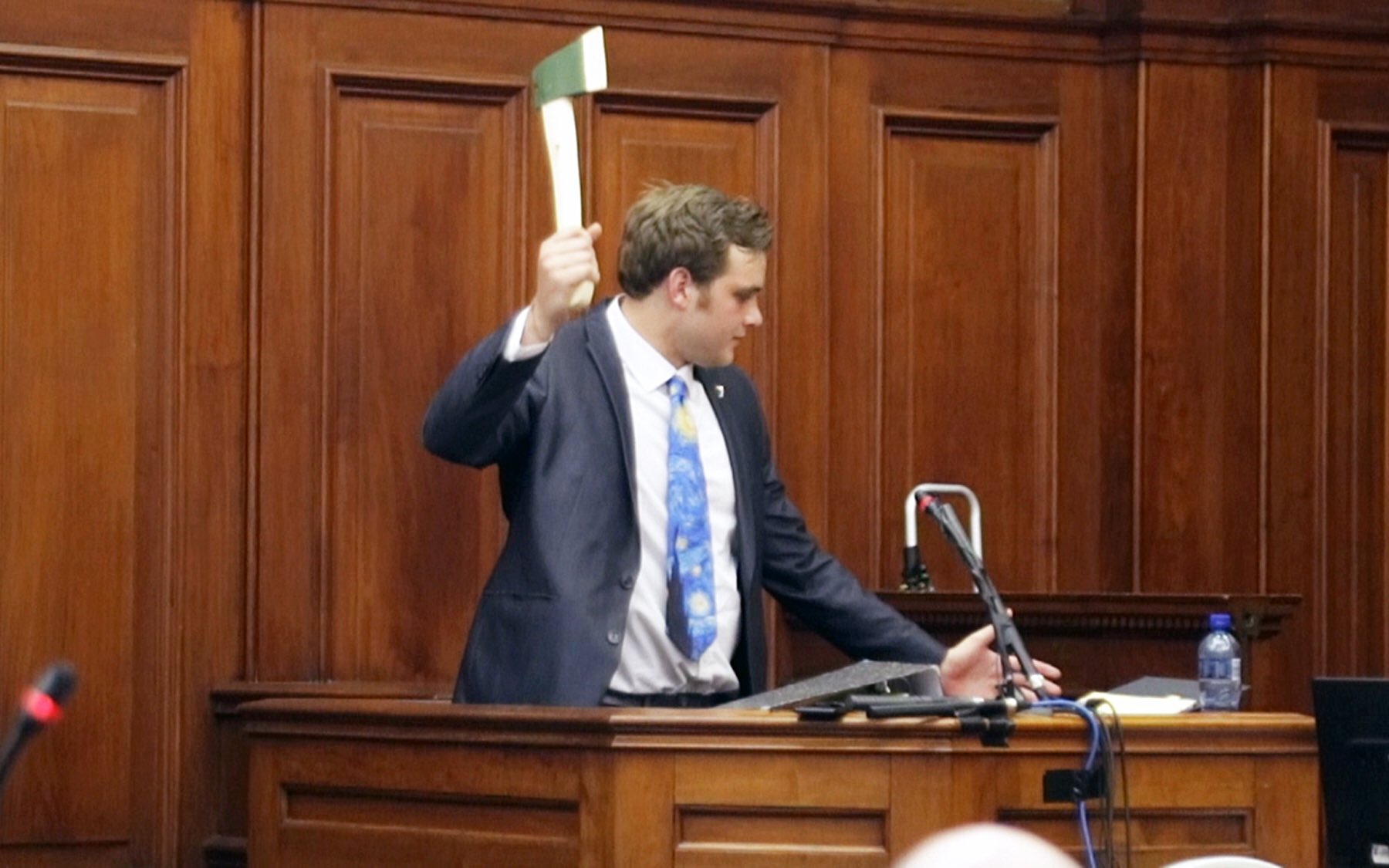 Van Breda trial Henri wields axe in court CapeTown ETC(07)