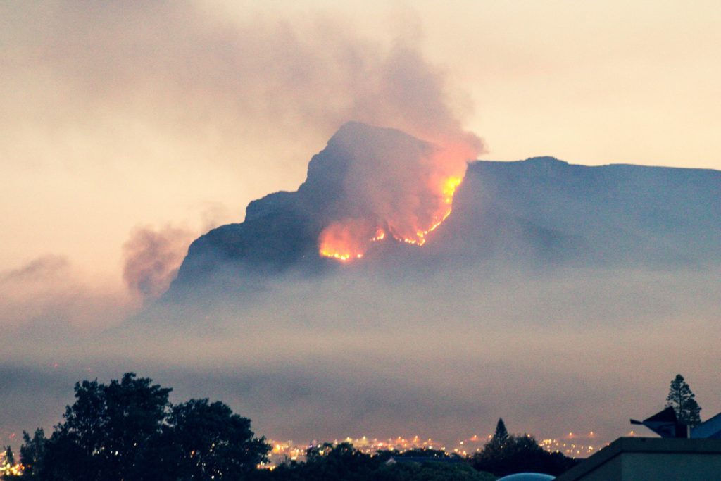 Hiking, dog walking now permitted after Table Mountain fire