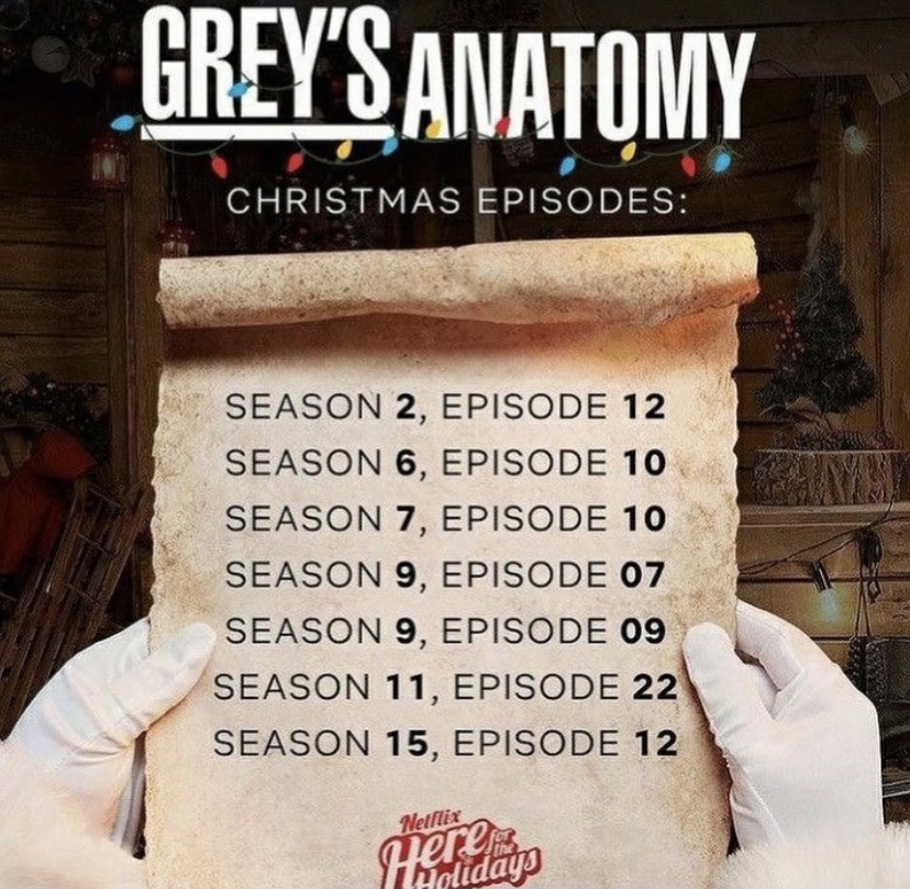 Over Christmas films? Here's a list of Christmas episodes on the telly