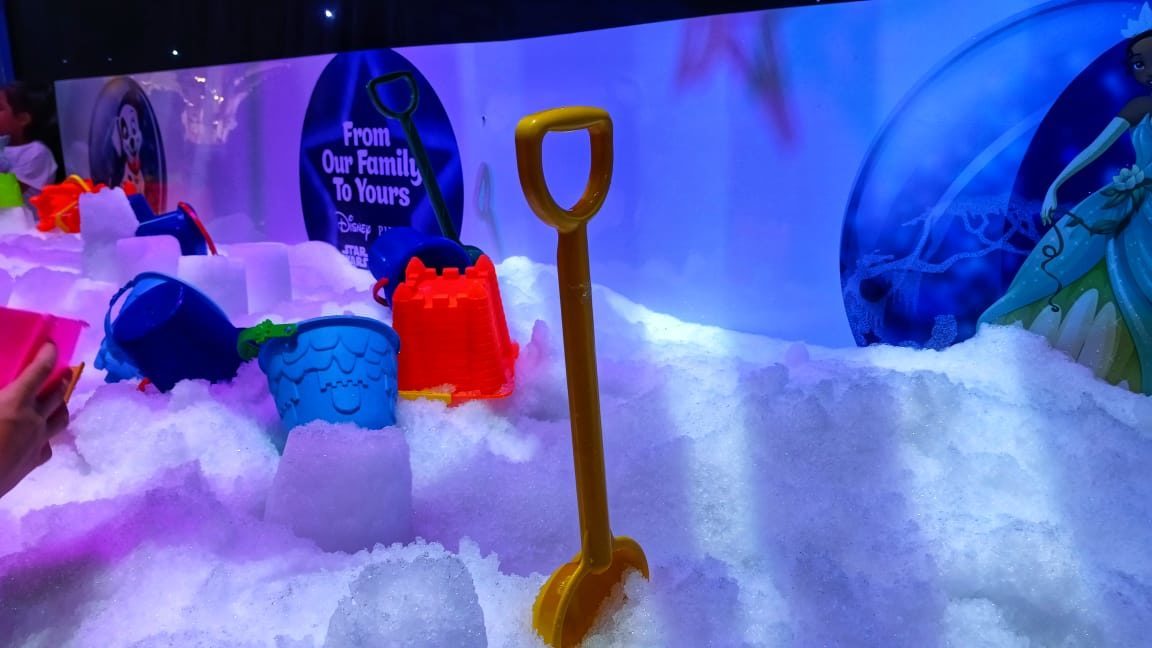 Look Winter wonderland in midsummer at Canal Walk