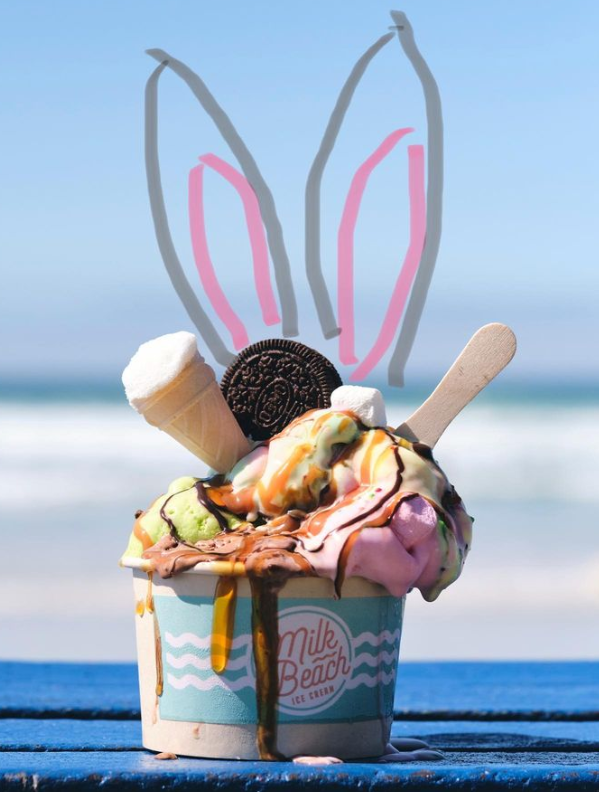 Milk Beach transforms ice cream into delectable art