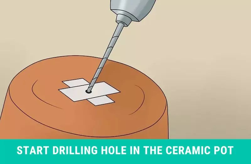 How to Drill a Hole in a Ceramic Pot Capische