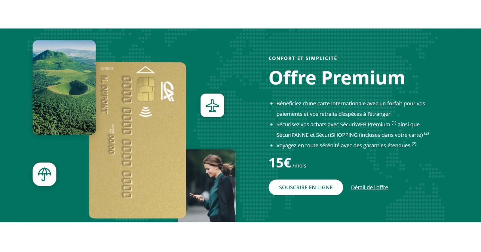 Pack Premium Crédit Agricole Une offre haut de gamme pour l'étranger
