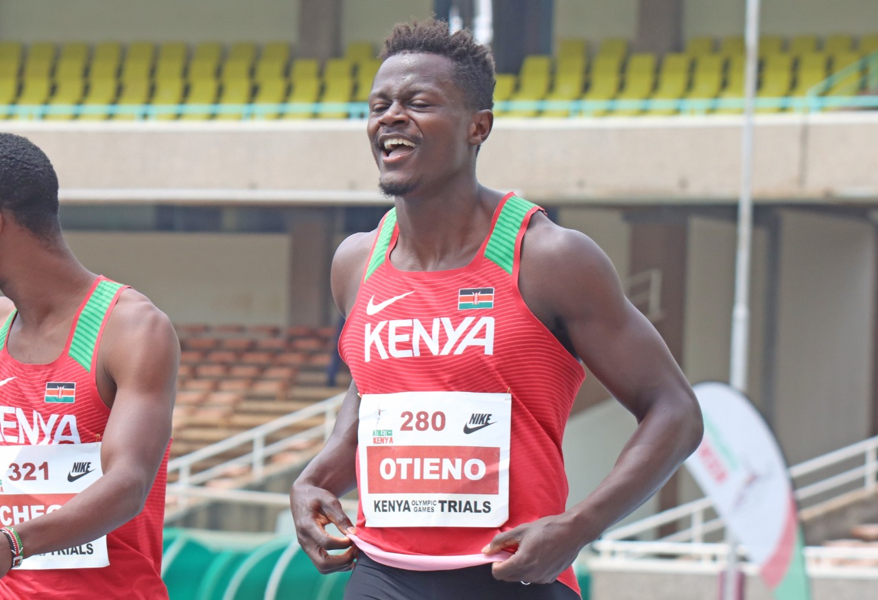 Otieno who is representing kenya alongside ferdinand omanyala in the men's 100m finals, is confident that he will make his countrymen proud after his last training session in kurume, japan. Zomfwgbogmdzm