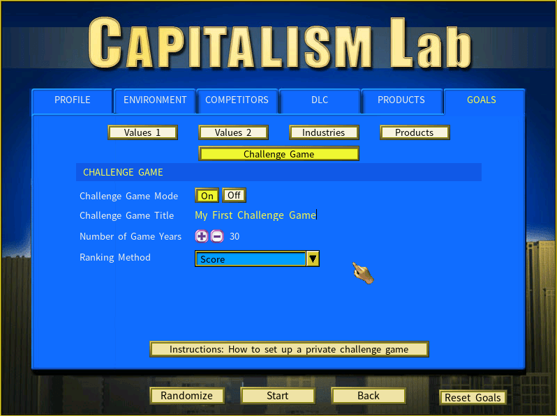 ChallengeGameSetup1 Capitalism Lab