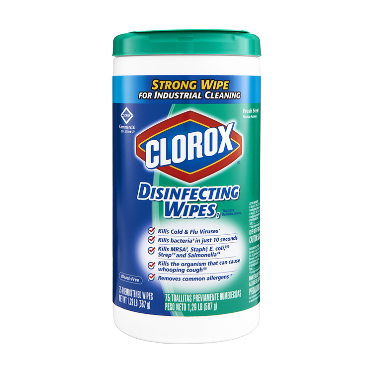 Clorox Disinfectant Cloth Wipes, Fresh Scent 15949