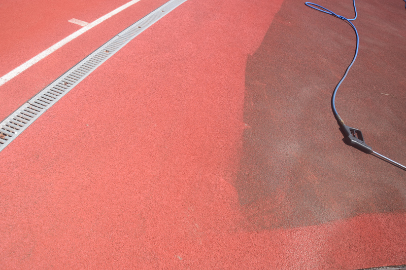 Sport Track Course Cleaning Los Angeles Curb Appeal Power Clean