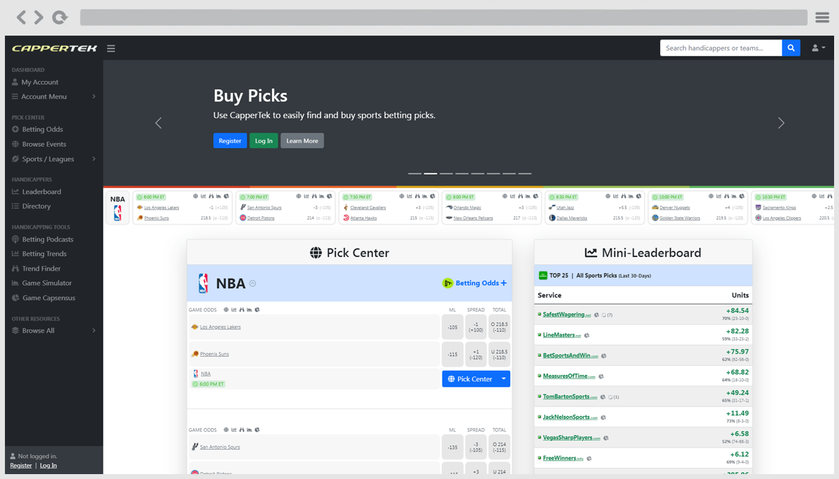 Why Use CapperTek to Buy Sports Picks? CapperTek