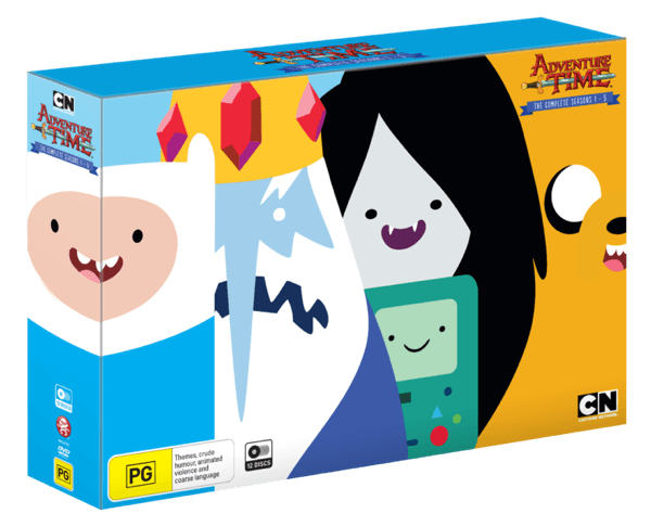 Adventure Time Seasons 1 – 5 Box Set Review – Capsule Computers
