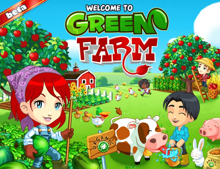 Green Farm another Facebook Farm Game Capsule Computers