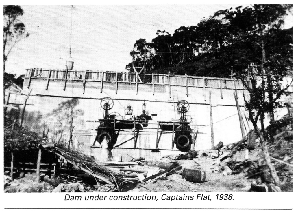 to Captains Flat (Est. 1883)