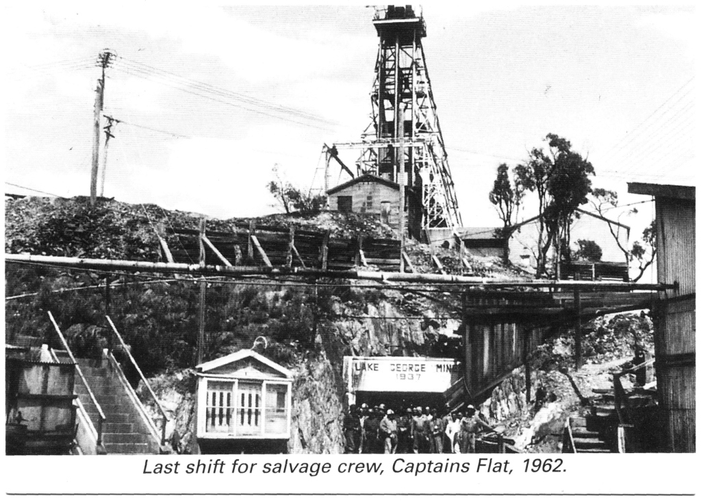 to Captains Flat (Est. 1883)