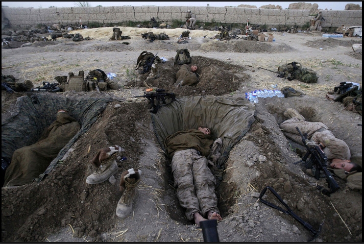 The Captain's Journal » Helmand Fighting Holes