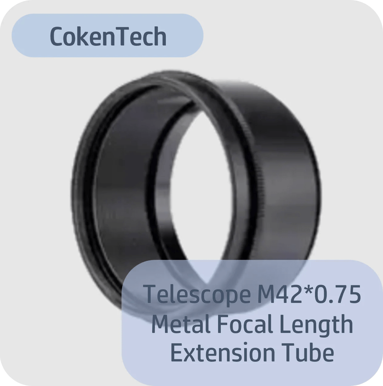 telescope M42*0.75 Metal Focal Length Extension Tube CokenTech