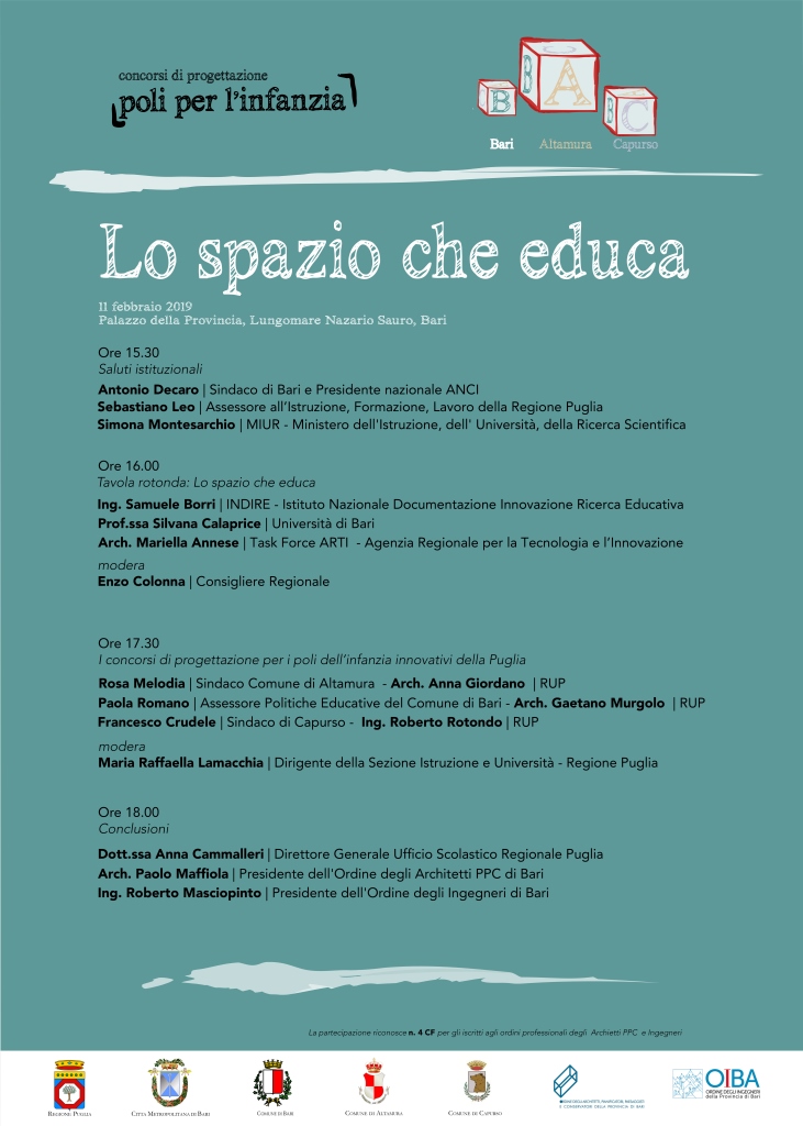 Lo Spazio Che Educa”, Lunedì 11 Febbraio A Bari | Capursowebtv 1024_x_731_jpg