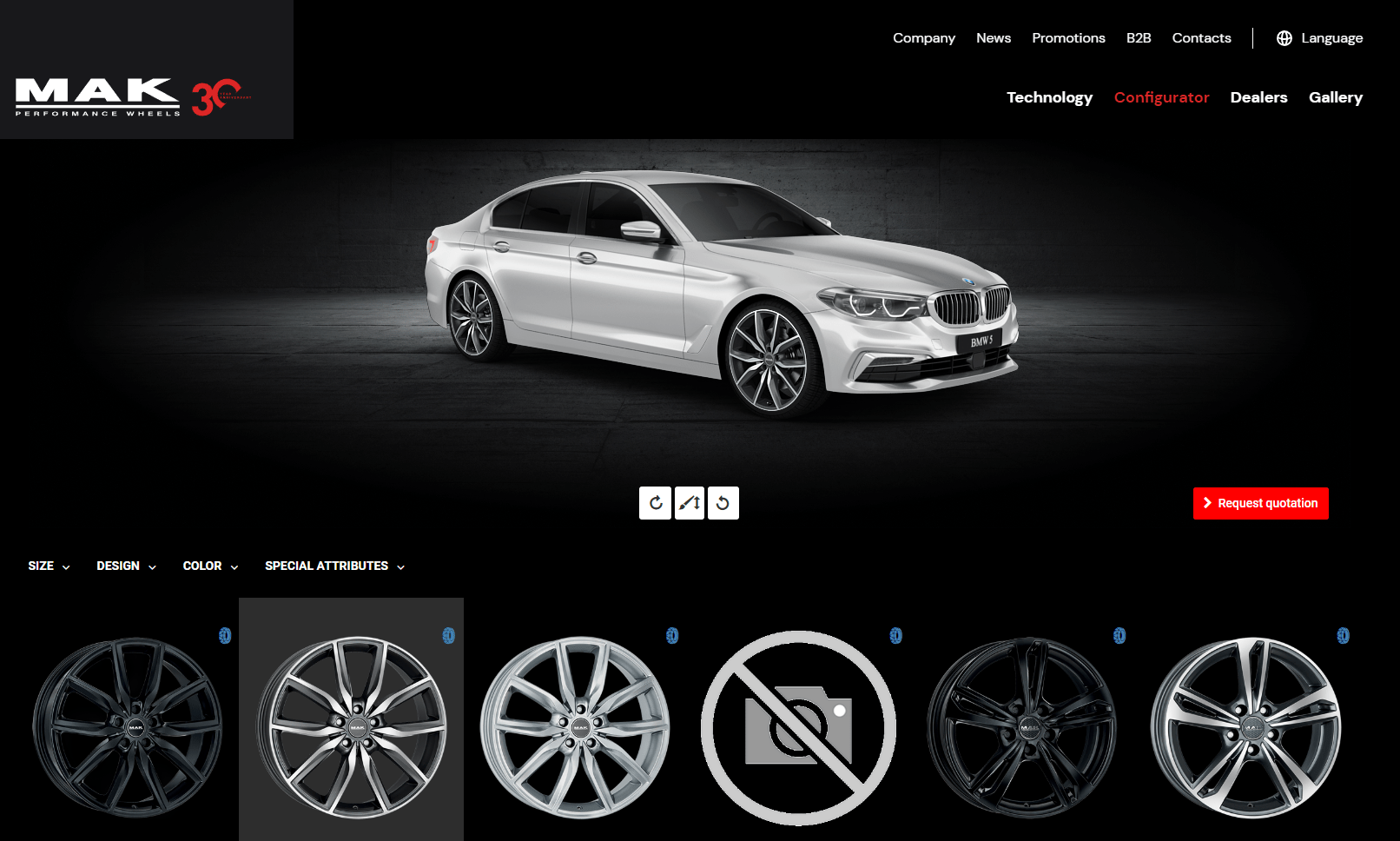 Wheel Configurator