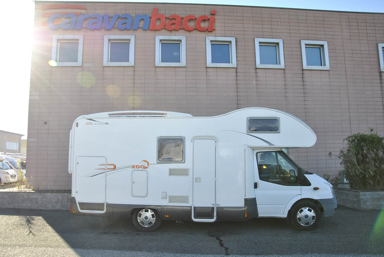 Camper Mansardato Usato XGo Dynamic 28 Caravanbacci