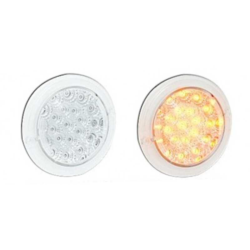 Jayco Round Clear Rear LED Tail Lights