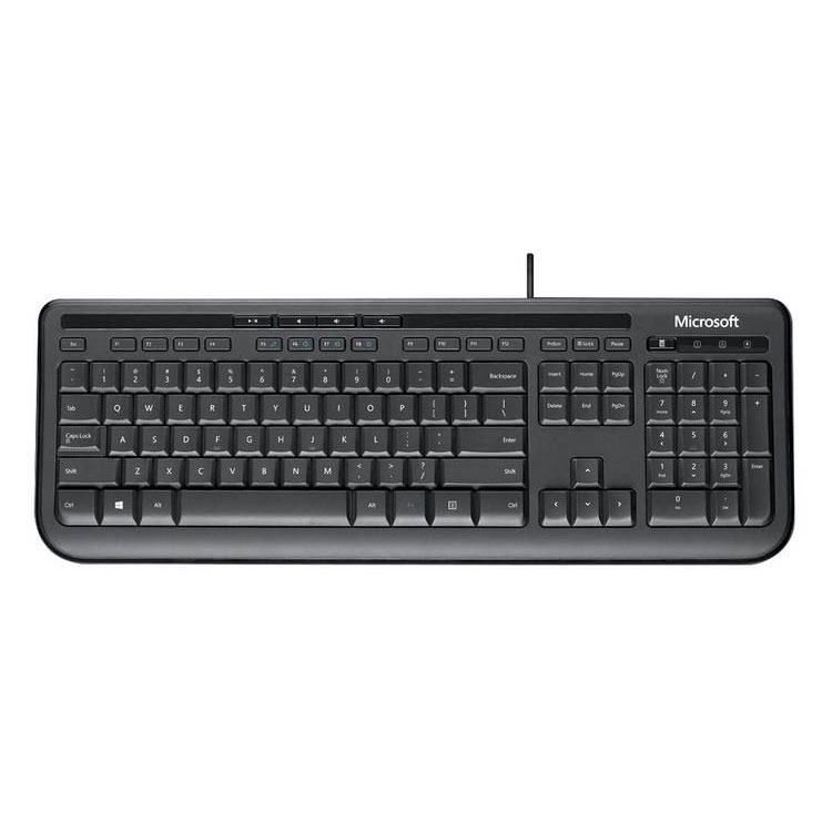 Microsoft Wired 600 Keyboard Carbil Computers Launceston
