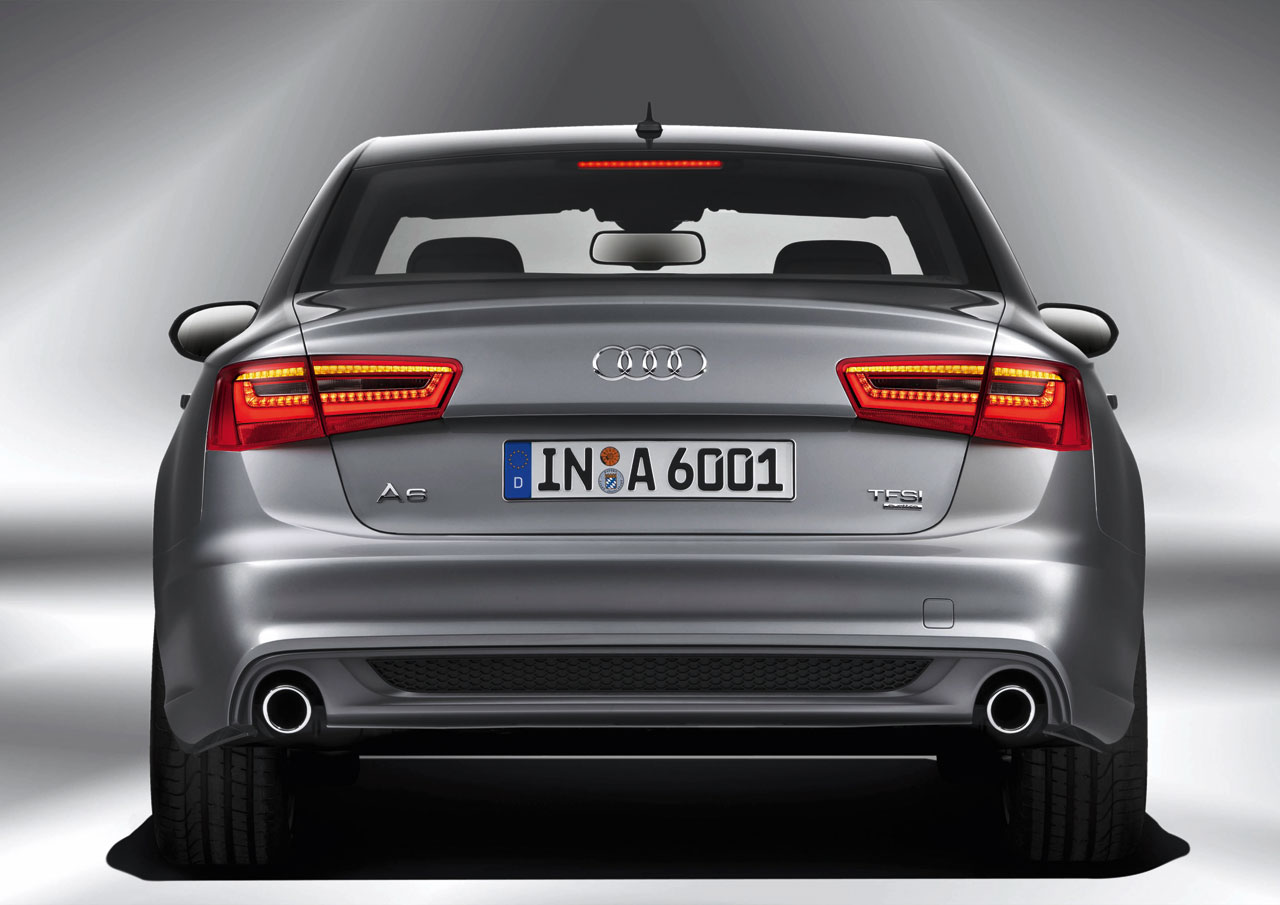 Audi A6 Rear View Car Body Design
