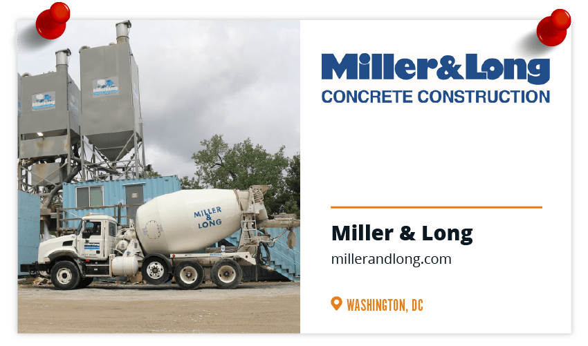 Miller & Long Leads With Sustainable Concrete in Washington, D.C