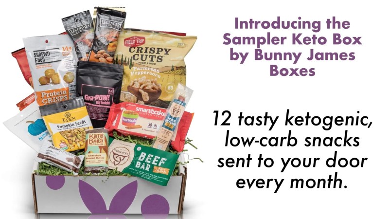 Sampler Keto Box by Bunny James Boxes
