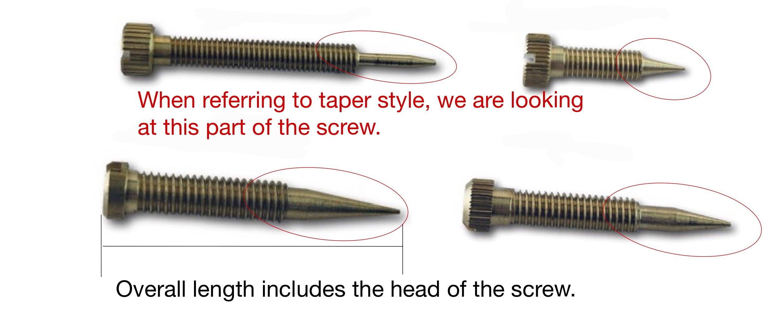 Idle Mixture Screws Adjustments and How to Purchase Mikes
